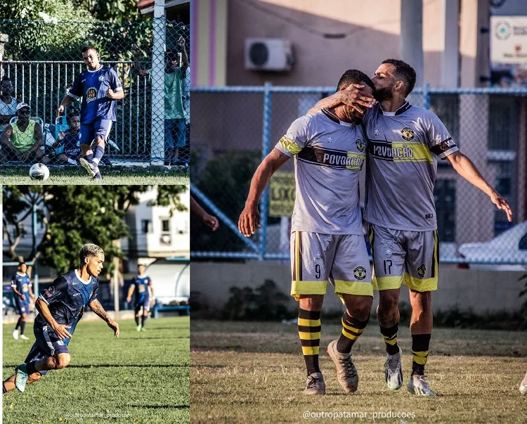 Três goleadas e Golfinho  no Futebol Amador de Linhares
