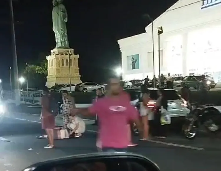 Atropelamento fatal na BR-101, em frente à Havan, Linhares