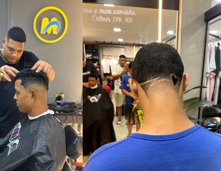 Corte os cabelos, escolha a arte e ainda ganha promoção em barbearia no Centro de Linhares