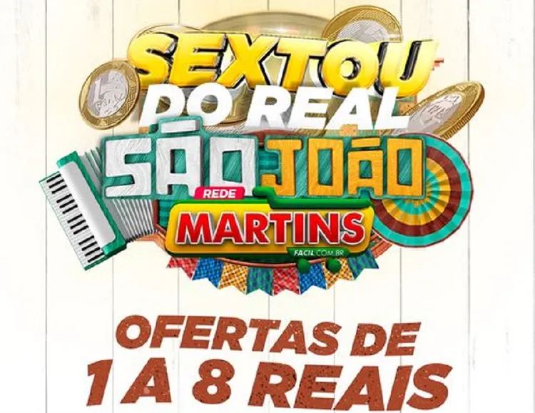 Olha o Sextou do Real aí! Listona com produtos de 1 a 8 reais