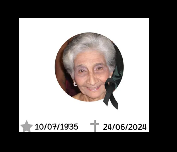 Família Calmon de Luto: Morre Dona Edina Carvalho Calmon