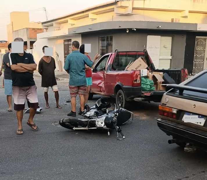 Motociclista ferido em acidente no Interlagos, Linhares