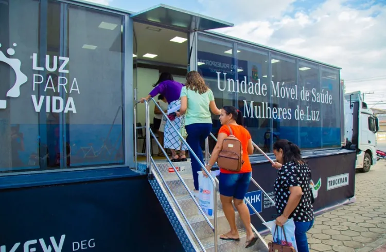Prefeitura traz Carreta da Mulher para Linhares e vai ampliar acesso à exames de mamografia e ultrassom