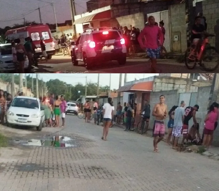Um morto e outro baleado no Residencial Rio Doce. “Correram pra outro bairro”