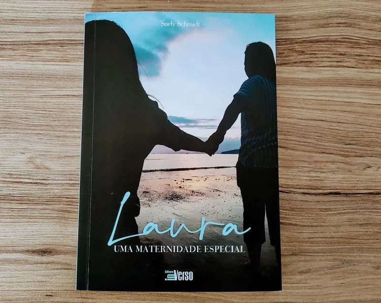 Mãe lança livro contando experiência de criar filha com síndrome de Down e autismo severo