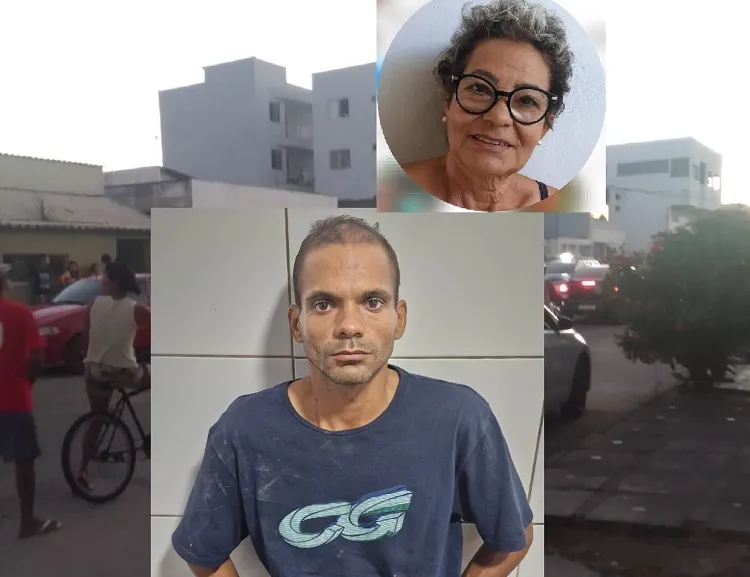Preso suspeito de matar a própria mãe em Linhares. Crime chocou os moradores