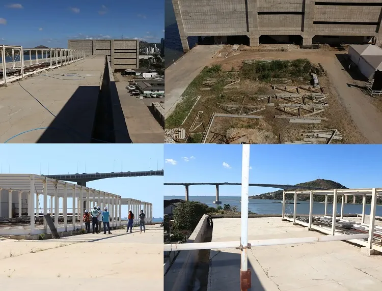 Mais de R$ 163 milhões de dinheiro público: TCE visita obras retomadas no Cais das Artes
