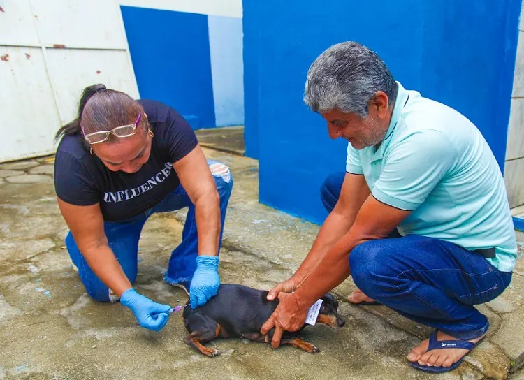 Vacinação antirrábica segue pelas comunidades do interior de Linhares