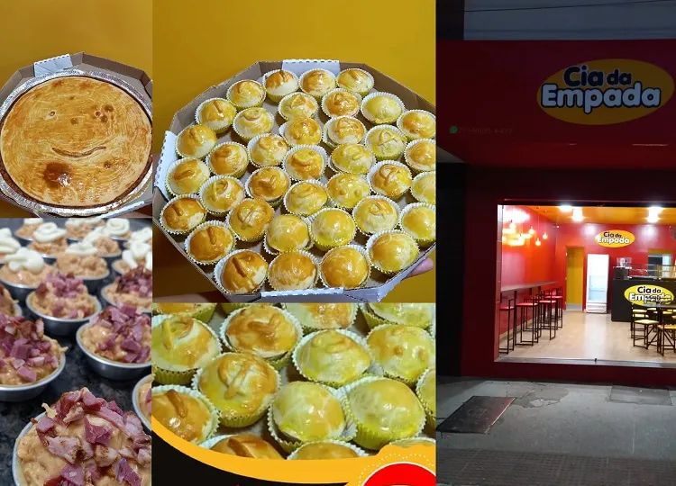 Cia das Empadas: Salgadas ou doces, e com aquele precinho no Centro de Linhares. Tem encomenda