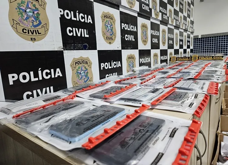 PC recupera mais de 200 celulares na primeira etapa do Projeto Recupera