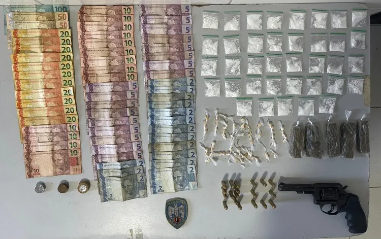 Arma roubada de vigilante dos Correios é apreendida pela PM em Sooretama