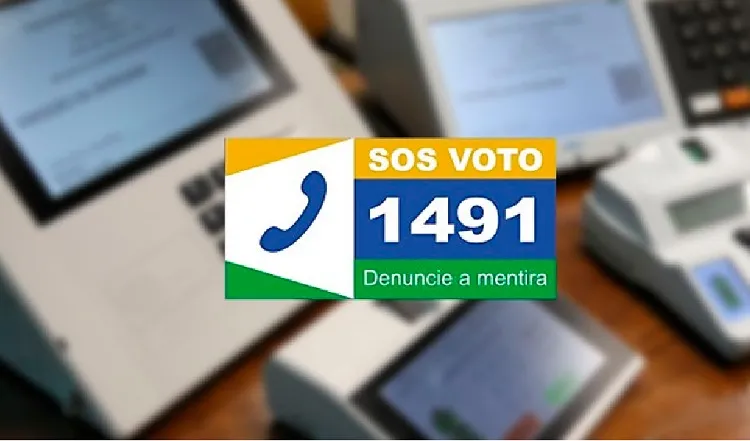 Eleições 2024: No SOS Voto, saiba como funciona o número para denunciar mentiras
