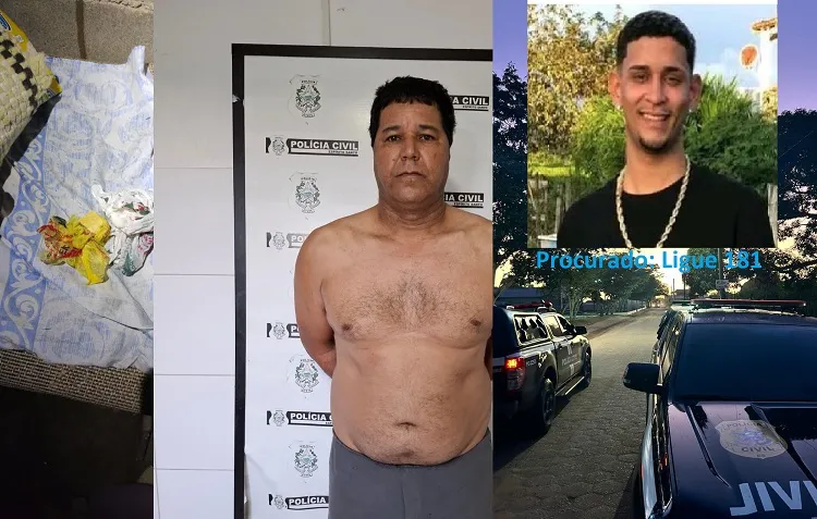 Morte de Fernando em Sooretama: PC pede ajuda para localizar e prender Pietro. Renan foi preso