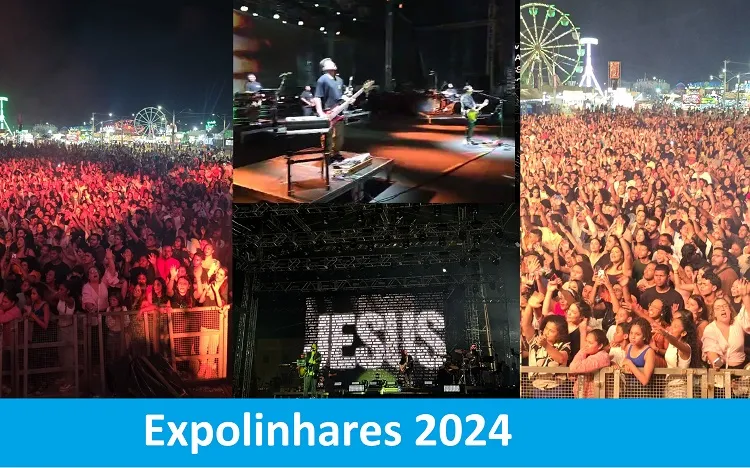 Banda Morada lota o Parque de Exposição de Linhares. “Muita adoração”