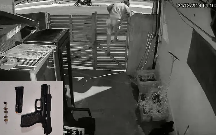 Homem atira em direção a motociclista em Linhares. Defesa disse que cliente tentou evitar furto