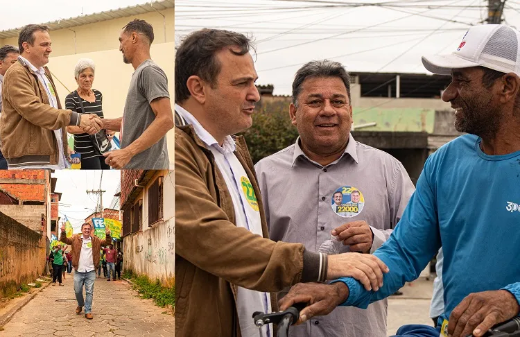 Nas ruas: Maurinho prioriza contato direto com eleitor nas primeiras semanas de campanha