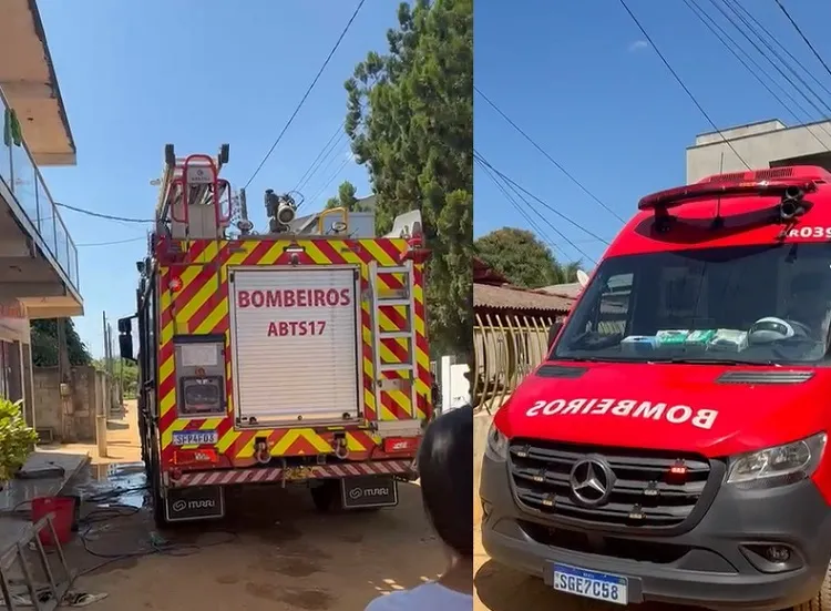 Bebê morre em Linhares após casa pegar fogo. Padrasto é preso por abandono de incapaz