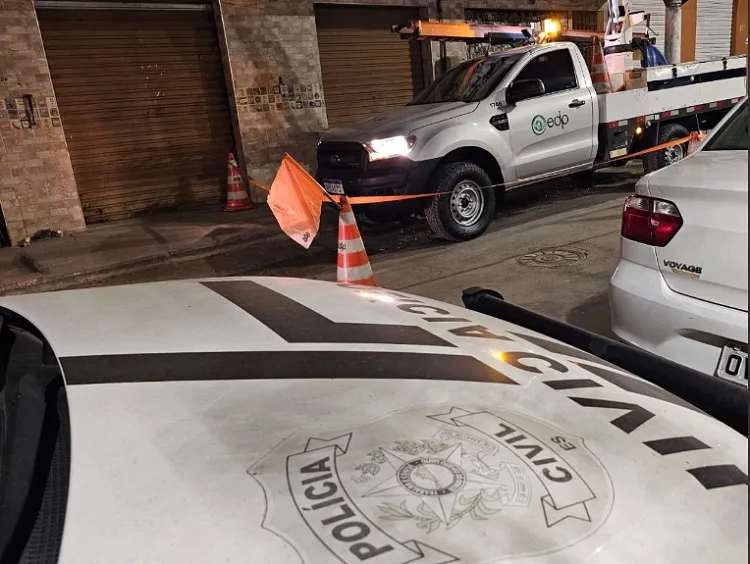 Gato de energia elétrica no bar em Vila Velha. Dono levado pela Polícia Civil 