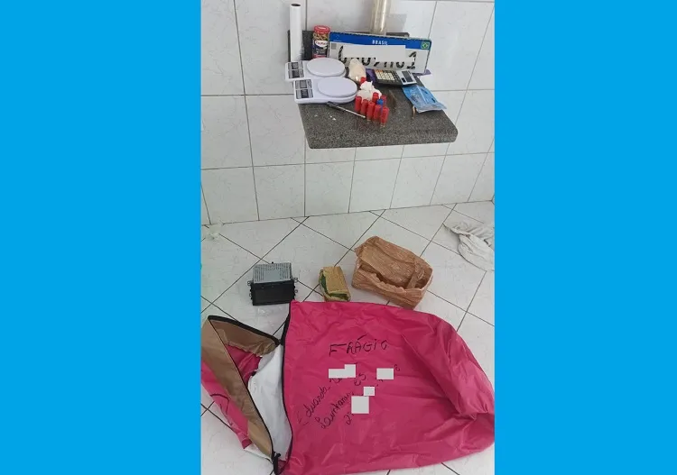 Apartamento-base do tráfico e cenas misteriosas no José Rodrigues Maciel, Linhares