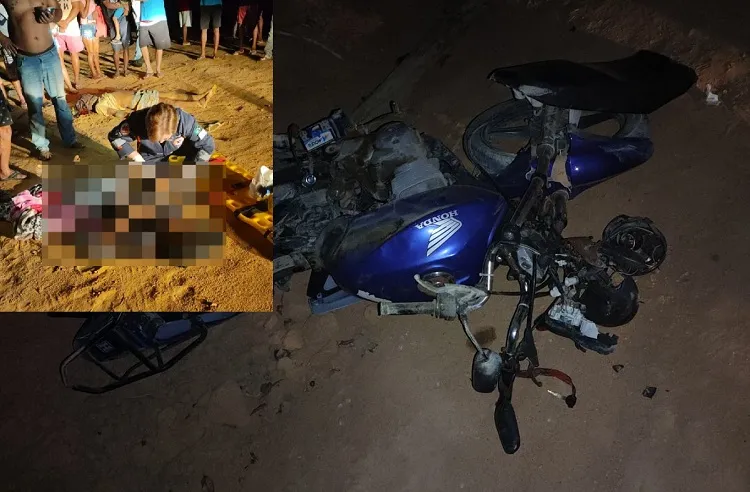 Acidente deixa um morto e outro ferido no interior de Sooretama