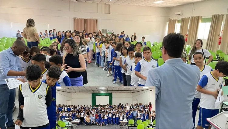 Mais de 200 alunos de escola municipal de Ibatiba conhecem o Projeto “Fiscal Mirim da Justiça Eleitoral”