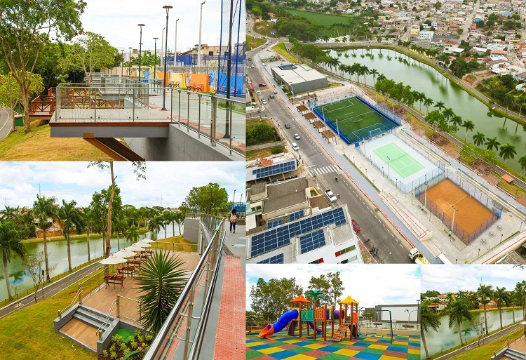 Complexo Esportivo e Cultural do bairro Palmital é aberto ao público em Linhares