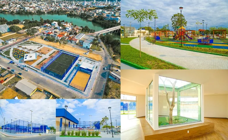 Bairro Interlagos: Complexo de esporte e lazer é aberto ao público em Linhares