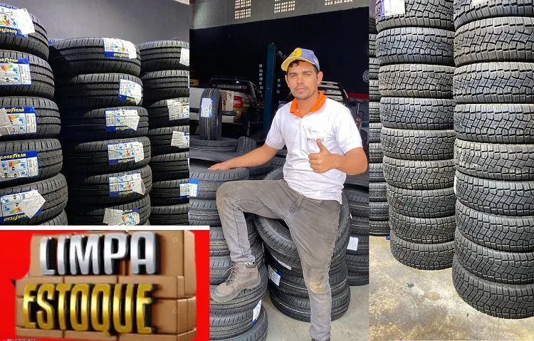Super promoção de pneus em Linhares: R$ 189, montagem grátis, 5 anos de garantia e diversas medidas no limpa estoque