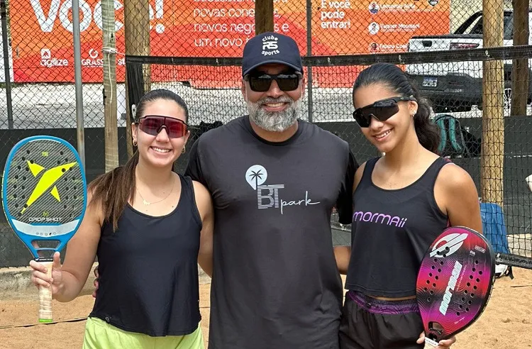 Milena Sesana e Gigi Vidal treinam forte para representar o ES na Copa das Federações