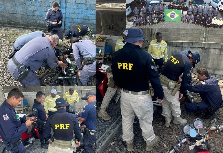 Veículos roubados/furtados são identificados durante oficina ministrada pela PRF em Linhares