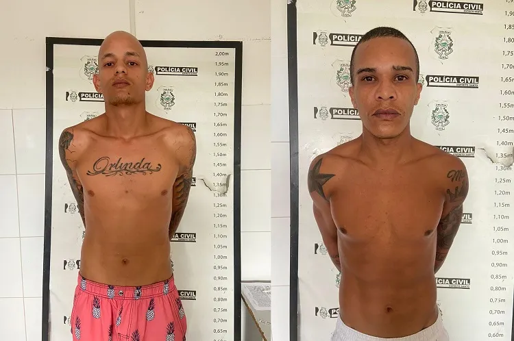 Morte de Cleidiomar e Denilson: Suspeitos presos pela PC em esconderijo, Linhares