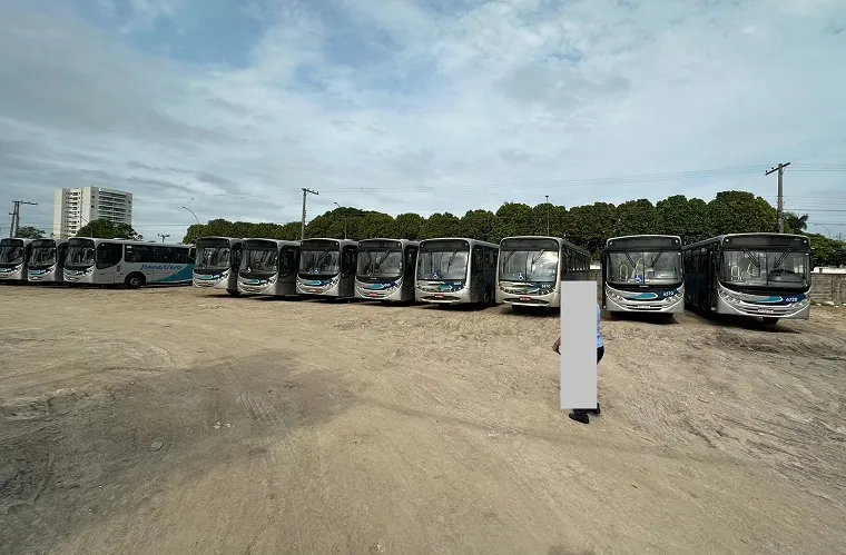 15 ônibus ficam sem módulo elétrico após ação criminosa em Linhares. Furto foi de madrugada