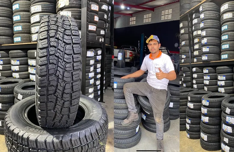 Superpromoção de pneus essa semana em Linhares, com garantia e montagem grátis