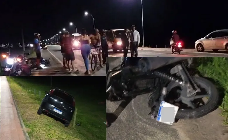 Acidente na Estrada do Pontal. Motociclista morreu na hora