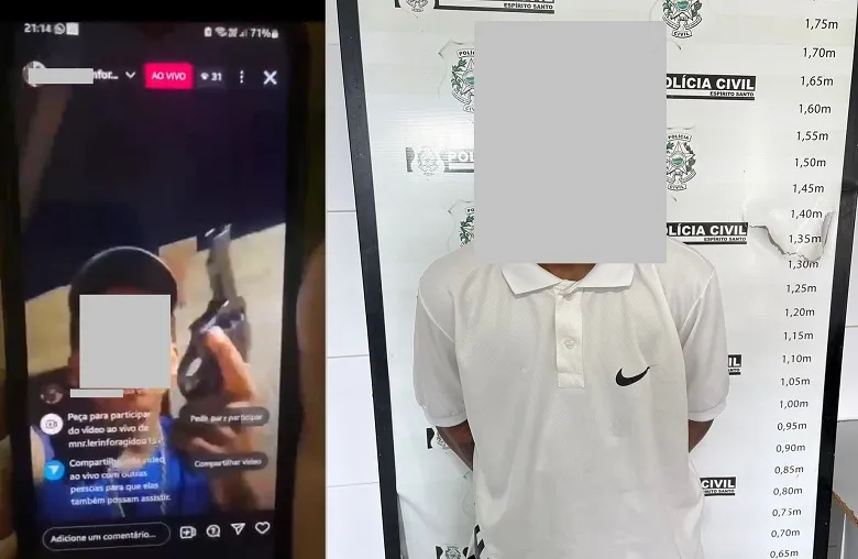 Mãe de adolescente da “live do crime” disse que filho iria se entregar