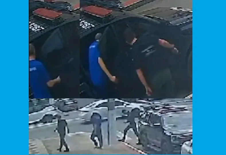 Não foi em Linhares: Detento flagrado almoçando com policiais em pleno shopping, na Serra