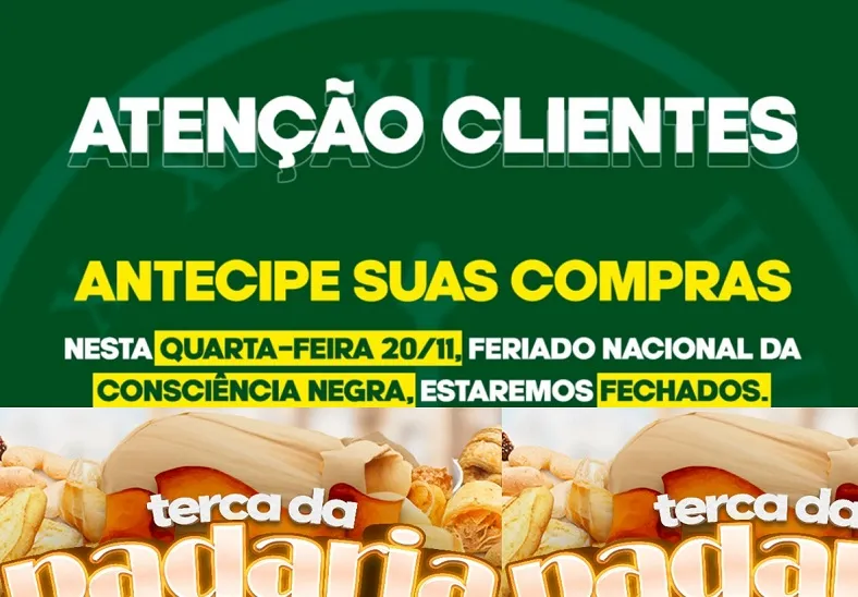 Terça da Padaria chega com tudo no Martinsfácil. Antecipe as compras: Quarta é feriado