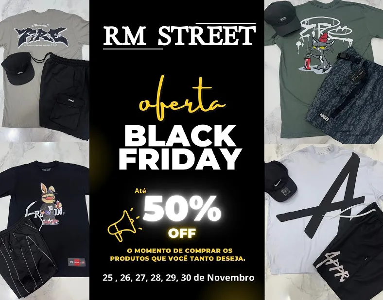 Está chegando! Black Friday imperdível na Rugal, em Linhares: Até 50% off