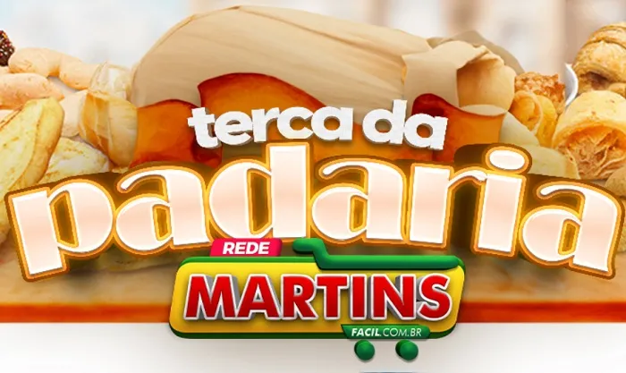 Terça da Padaria chega com tudo no Martinsfácil. Lista imbatível
