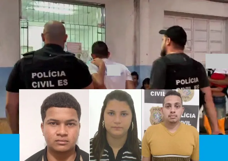 Dois homens e uma mulher presos por envolvimento na morte de Silvaney. Um estava em Aracruz