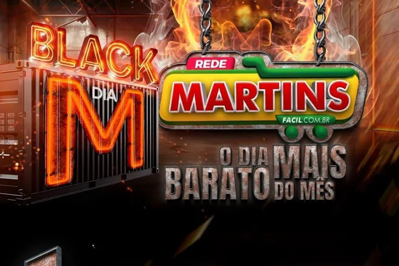 Hoje tem mega promoção Dia M de black friday no Martins Fácil
