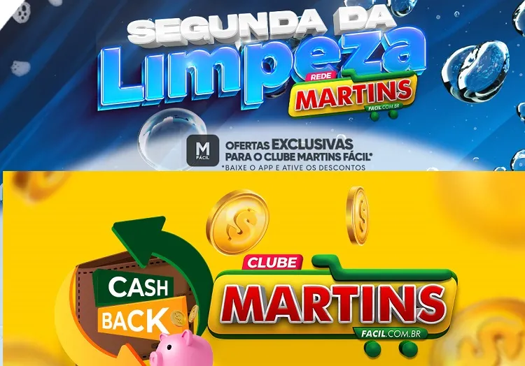 Hoje tem a Segunda da Limpeza, e com CA$HBACK RELÂMPAGO