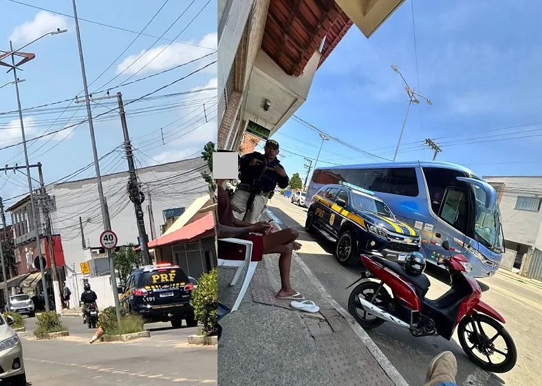 Bebedouro: PRF apreende moto e leva condutor para a delegacia de Linhares