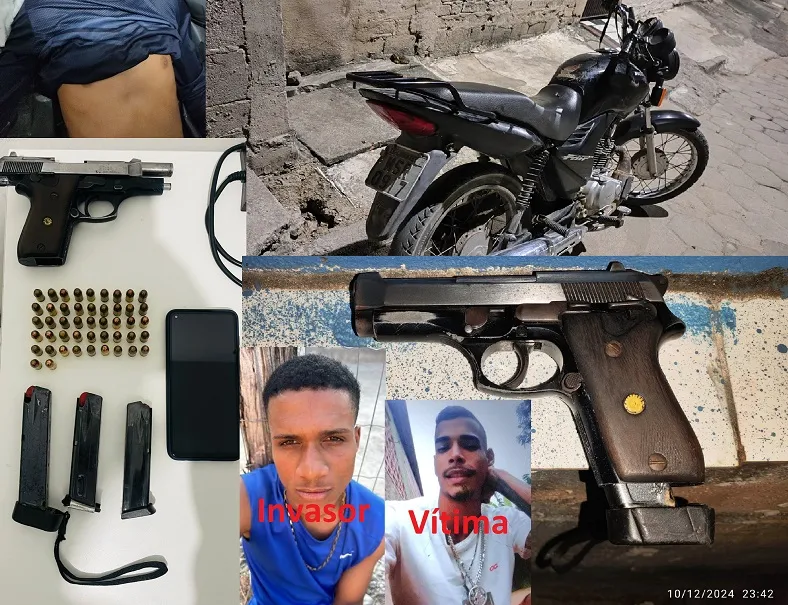 Riully mata Joseilton e também acaba morto em Sooretama. Moto roubada foi apreendida