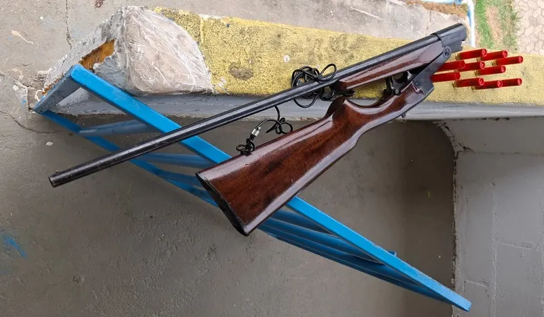 Idoso é preso portando arma de fogo, paga fiança e é liberado em Linhares