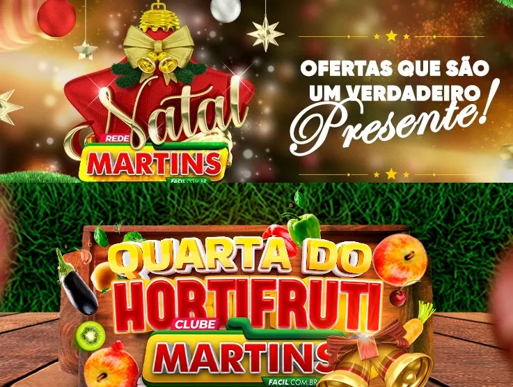 Ofertas imbatíveis e expediente especial no Martins. Ative os descontos agora