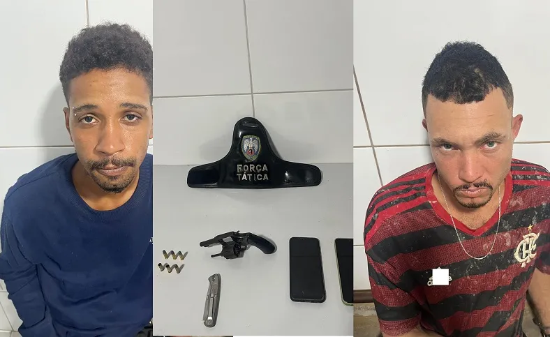 Compra de arma frustrada no Aviso, Linhares. 2 detidos