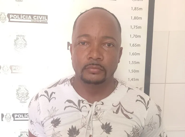 Guim é preso pela PM no Movelar, Linhares. Mandado é da 1ª Vara Criminal