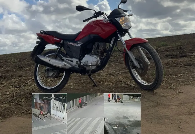 Casal é rendido por assaltantes e fica sem a moto em Linhares