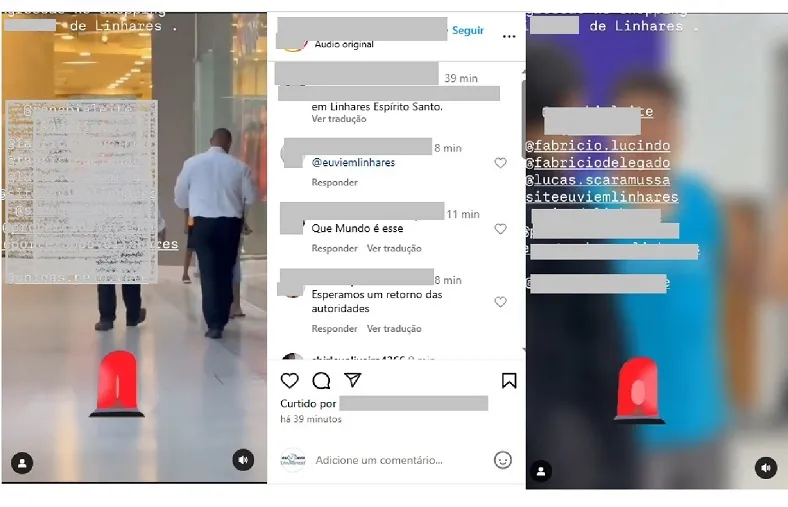 Psicóloga denuncia suposta agressão contra criança dentro de Shopping de Linhares